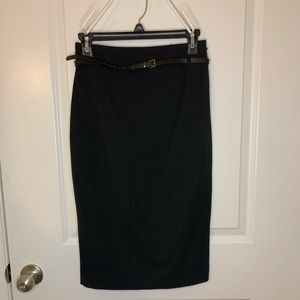 EXPRESS Black Pencil Skirt